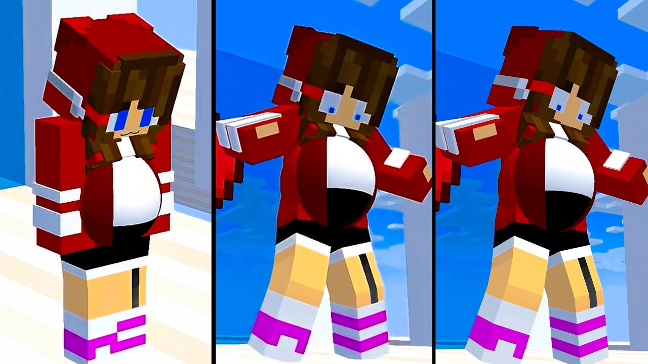 ALL JJ Sister & Mikey Run Challenge - MAIZEN Minecraft Animation  |Minecraft Mix