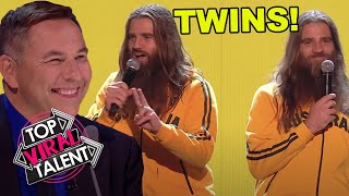 TWIN AUDITIONS ON GOT TALENT!