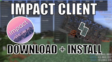 How To Install IMPACT CLIENT For MINECRAFT JAVA (✓Working 2022✓)