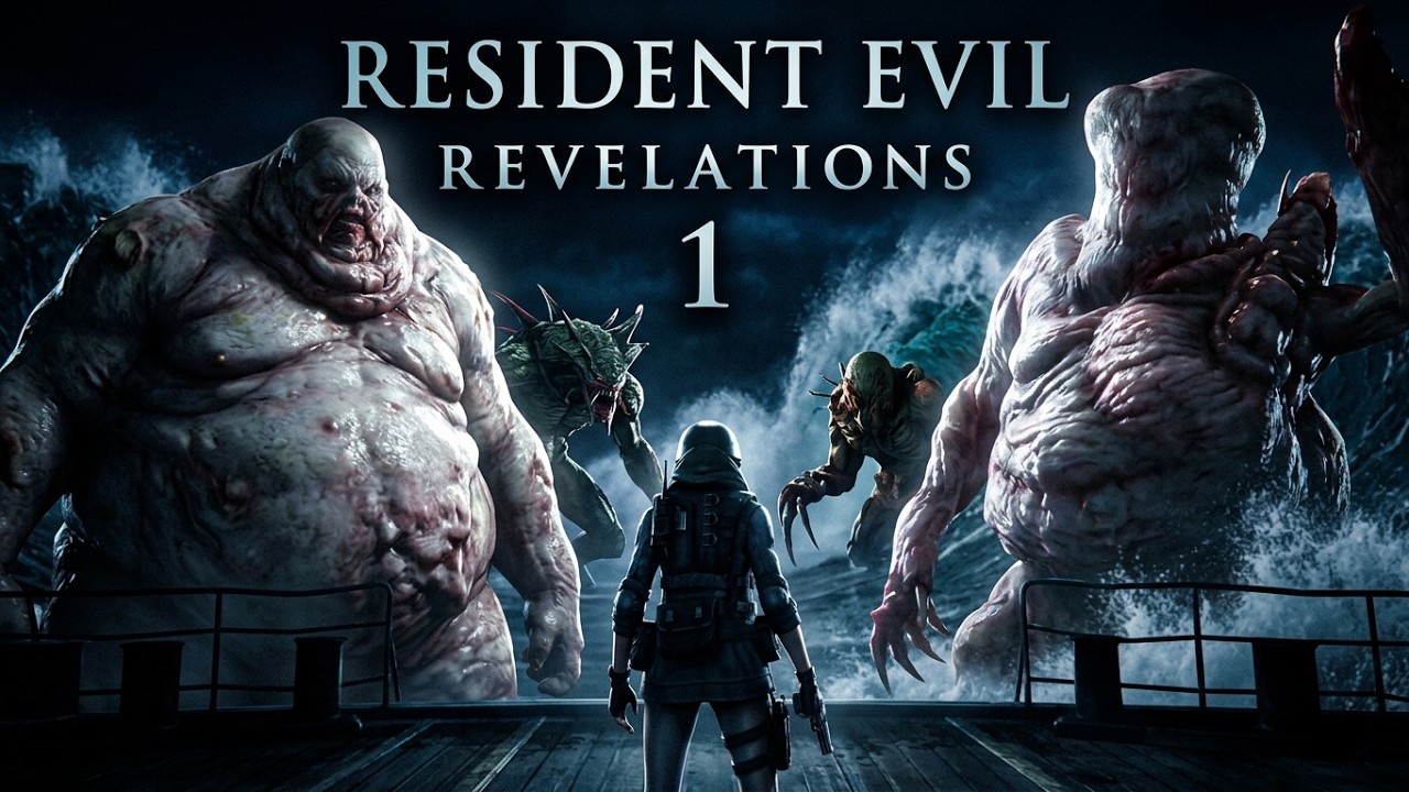 🟢 RESIDENT EVIL REVELATIONS 1 - LADY HUNK EN BARCO FANTASMA - GSNS 🎮