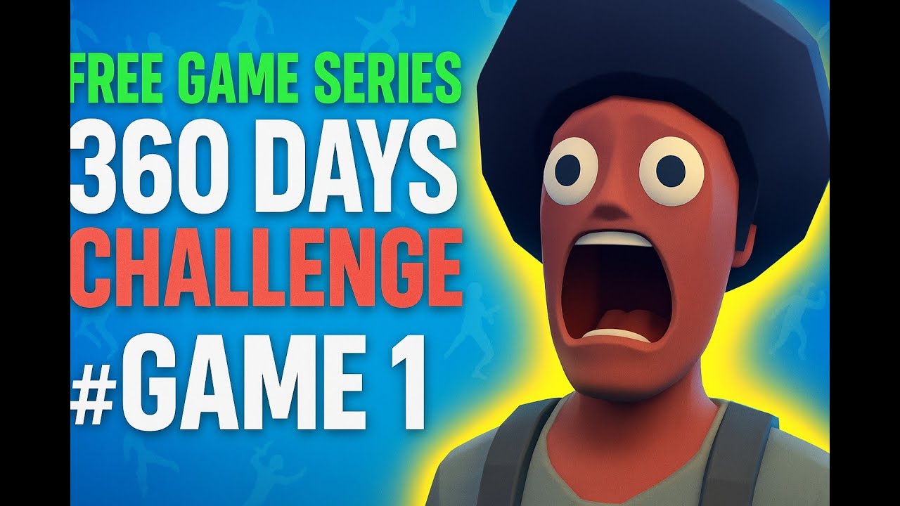 360 DAYS 100 FREE GAME CHALLENGE ...!!!  #GAME1