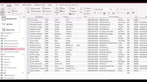 How to Create an Unbound Form with a List Box in  Access