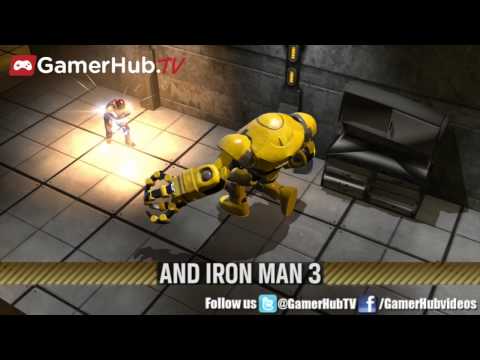 Iron Man 3 Flies Into Marvel Heroes Online Game - Gamerhubtv