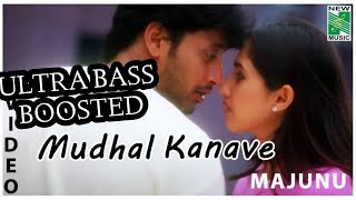 Mudhal Kanave - Tamil Romatic song ultra bass boosted 🎧☠️Harris jayaraj 💥💓use home theater 💥☠️