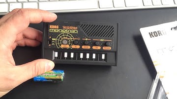 Korg Monotron Delay - unboxing