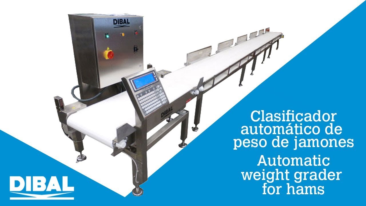 Clasificación automática por peso de jamones