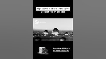 Droplet Fusion in Slow Motion with 8,000 FPS High-Speed Camera | Mini Series | SinceVision