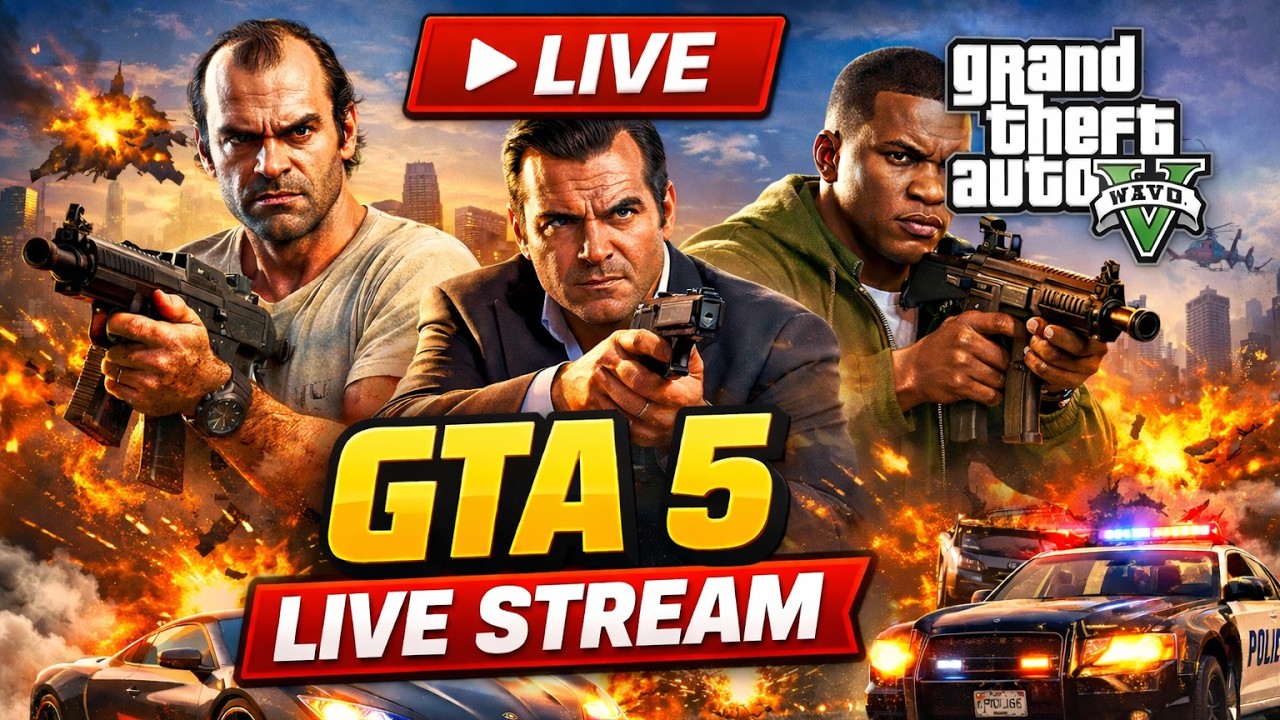 GTA 5 LIVE STREAM #gta5 #gtav #gaming - YouTube