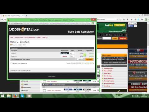 Sure bets strategy to win bookmakers every time!!