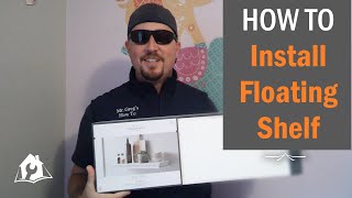 HOW TO Install a Target Threshold Floating Shelf