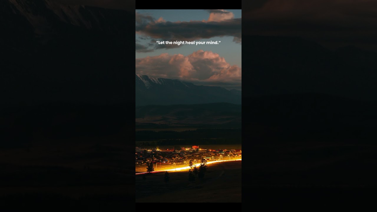 “You Needed This Night.”