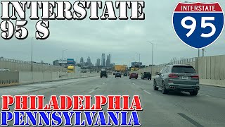 I-95 South - Philadelphia - Pennsylvania - 4K Highway Drive - 2026