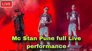 Mc stan Pune full Live performance | Mc stan pune  show