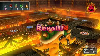 Mario Party 10 - Mario vs Luigi vs Yoshi vs Donkey Kong vs Bowser - Chaos Castle