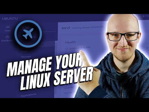 Linux Server Web GUI - management with cockpit