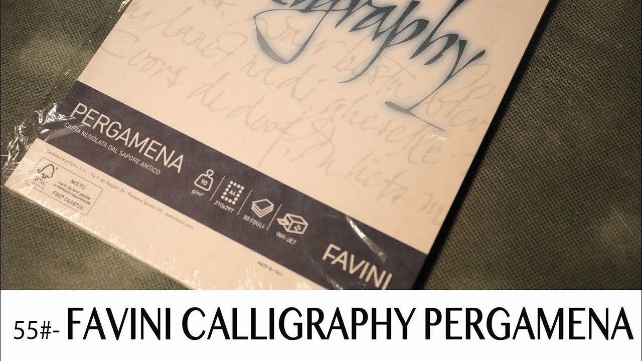 Buste Adesive Calligraphy Favini - Pergamena Liscio 110x220mm 90gr - Foto 3