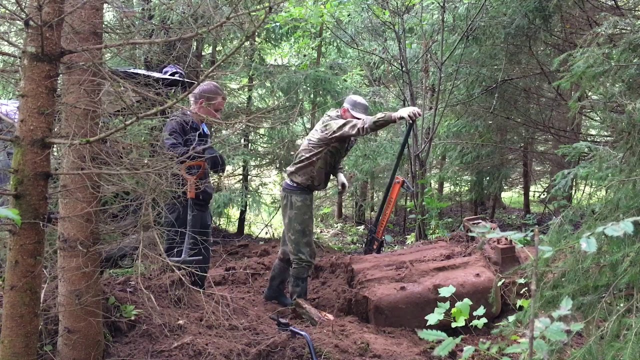 Мотор от трелевочника ТД-75. Таких находок мы не ожидали! - YouTube