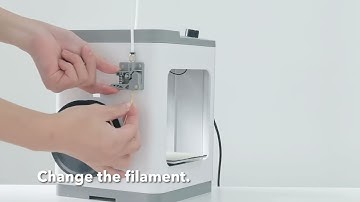 Tina2 Change the filament