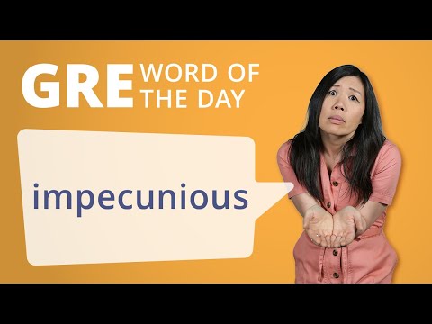 Vidéo: Qu'est-ce qu'une phrase pour impécunieux ?