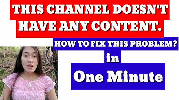 How to fix videos not showing on youtube homepage 2021| This channel doesn