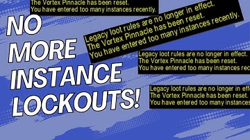 Skip instance lockouts in dungeons or raids! 2025