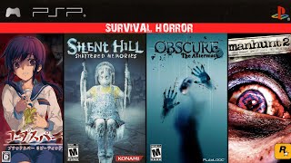 Survival Horror Games for PSP