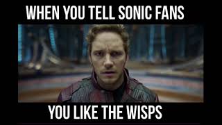 “When you tell Sonic Fans you like the Wisps” [Sonic Discord Meme]