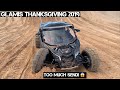 GLAMIS THANKSGIVING 2019 DUNES, RACING, CRASHING, FIXING AND MORE IN THE X3 MAX  “SPOOL BUS”