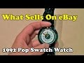 What Sells On eBay: Pop Swatch Watch, Minnetonka Moccasins, Vintage Percolator, Stetson Roadrunner