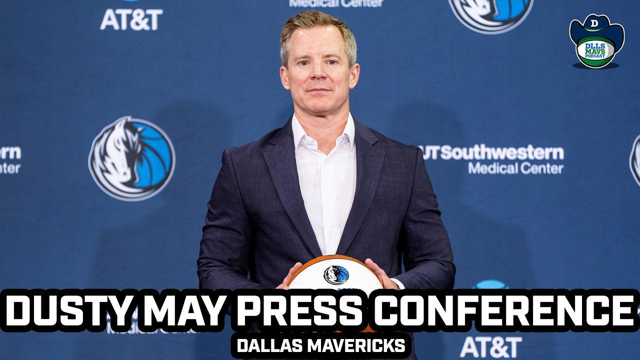 Dallas Mavericks' Dusty May on Cooper Flagg, Kyrie Irving, Free Agency & More
