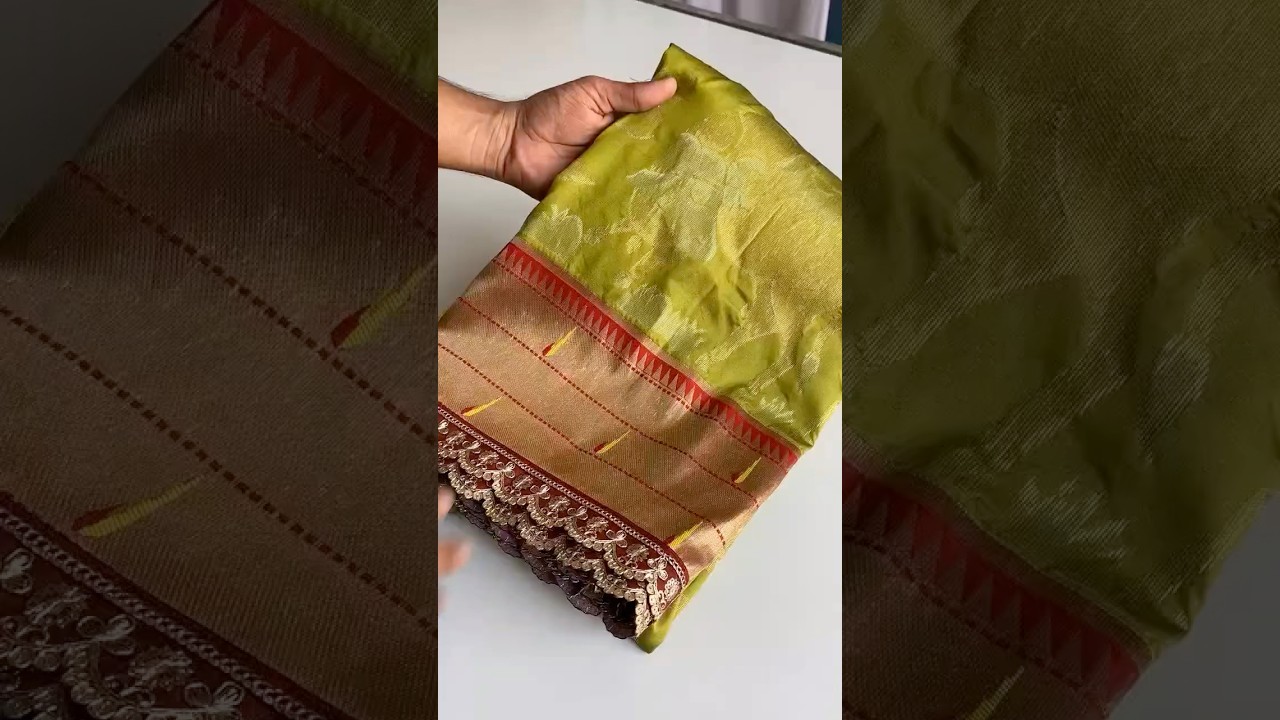 Soft Silk Pichwai Paithani Lace Saree