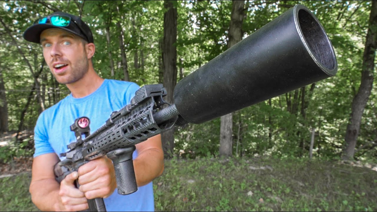 Full Send With The Golf Ball Cannon !!! YouTube