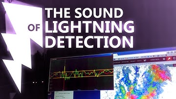 THE SOUND OF LIGHTNING DETECTION - lightning detection sounds with live radar+strikemap+skyview