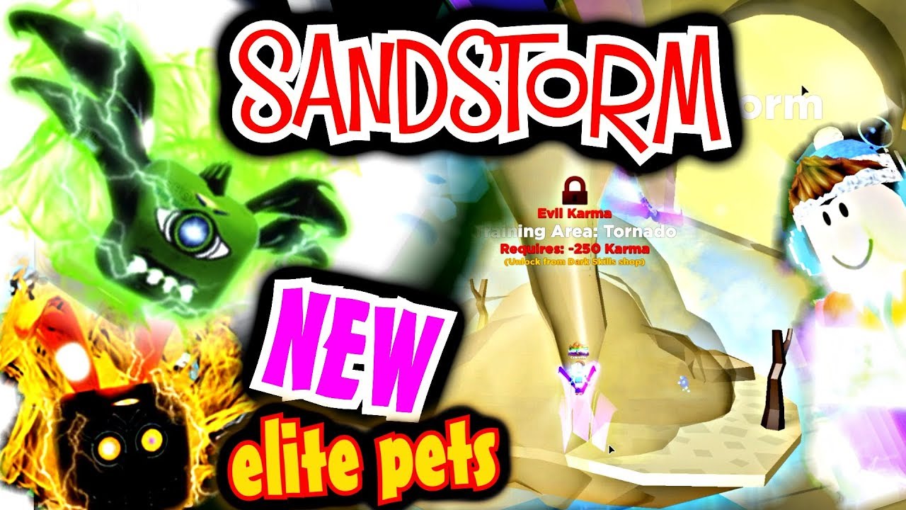 HOW TO UNLOCK SANDSTORM ISLAND ⚡NINJA LEGENDS ROBLOX Getting THE BEST eLITE PET + NEW TRAINING AREAS