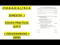 F.Y.B.B.A.(C.A.)/B.C.A. SEMESTER I - SOLVED PRACTICAL SLIP 9(C-PROGRAMMING AND DBMS)@aishashaikh2717