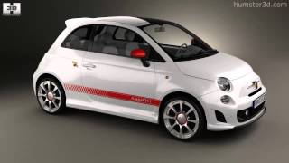 Fiat 500 Abarth 2014 3D model by 3DModels.org