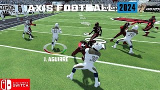 Axis Football 2024 Nintendo switch gameplay