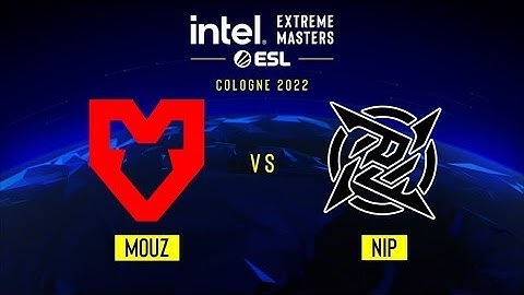 LIVE 🔴 RERUN:  MOUZ vs. NiP - Map 1 [Vertigo] - IEM Cologne 2022 - Group A