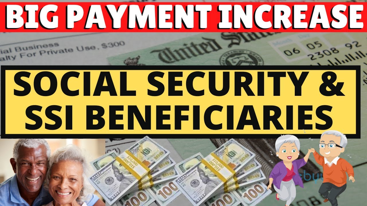 BIGGEST Social Security Payment INCREASE in 40 Years for 70 million