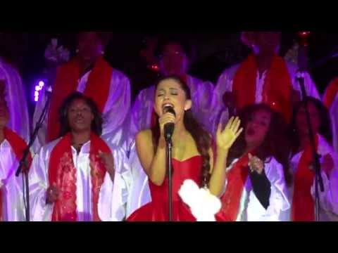 Ariana Grande - "All I Want For Christmas Is You" [Mariah Carey cover] (Live in L.A. 11-10-12)