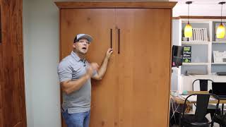 Simple Murphy Bed by Murphy Bed Studios 1,161 views 3 years ago 3 minutes, 44 seconds