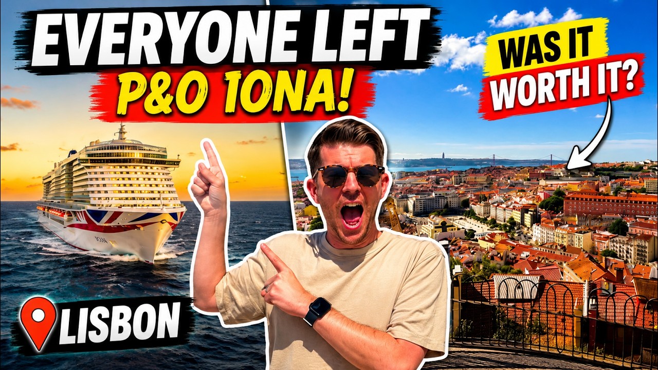 Everyone Left P&O Iona in Lisbon... Were They Right To?