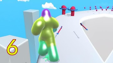 Blob Runner 3D - All Level Gameplay Android, iOS (Levels 17-20) Part 6