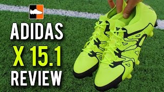 adidas X 15.1 Review - New Speed Range #BeTheDifference - YouTube