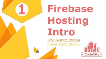 Hosting a Website With Firebase (Free) Tutorial #1 - Intro, Installation, and Deploy