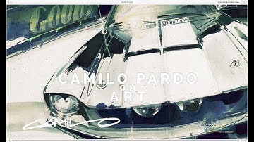 Camilo Pardo Pt 2 -  Camilo talks about art & design