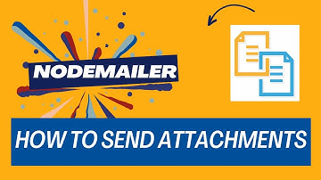 06 | Nodemailer Tutorial: Enhancing Emails with Attachments #nodemailer #nodejs