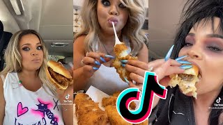 WHAT TRISHA EATS IN A DAY *TIKTOK COMPILATION* PART 1