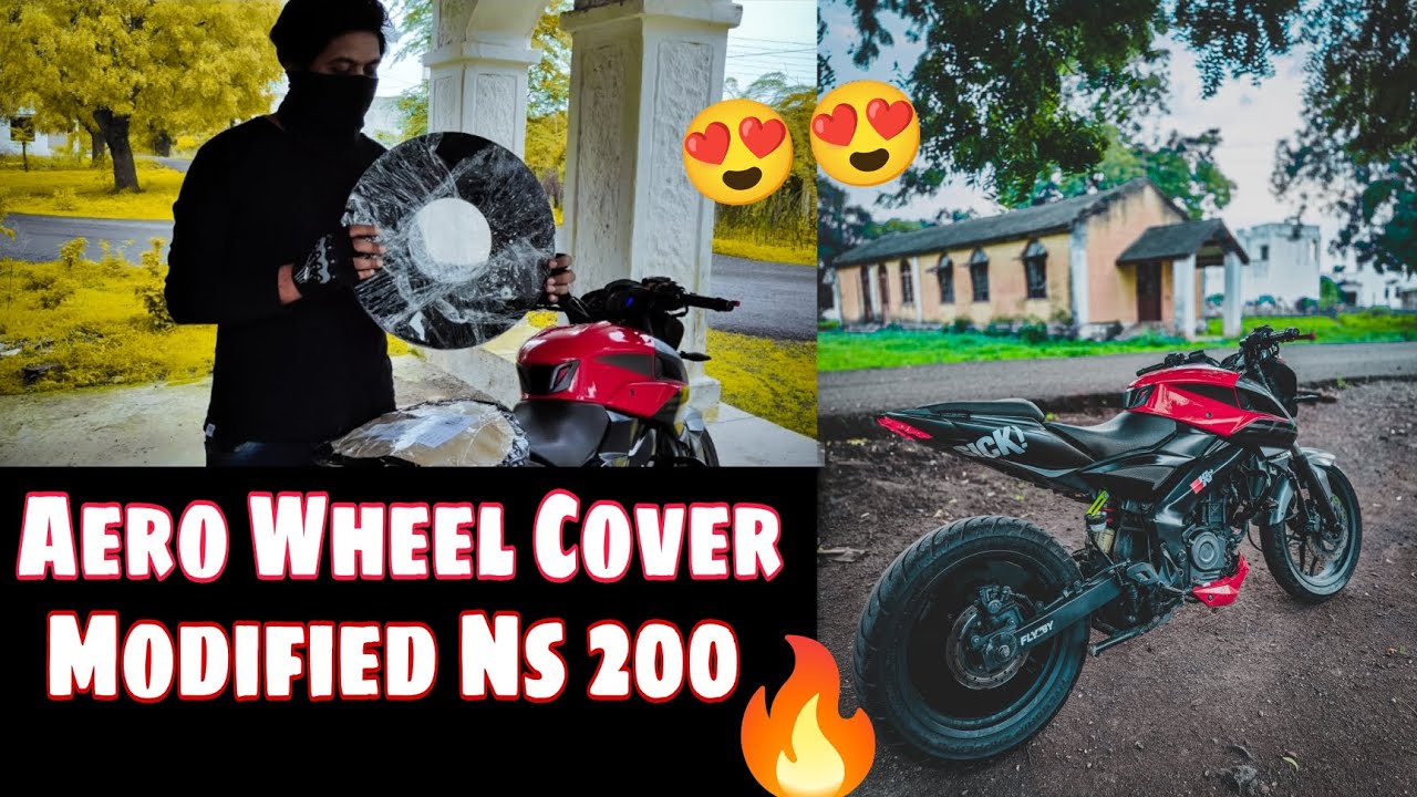 Aero Wheel cover for ns 200 160 125 wheel cover installation