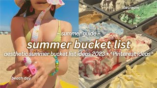 Summer Bucket List Ideas 2024 🌞